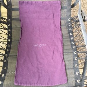 Jimmy Choo Cloth Boot Dust Bag